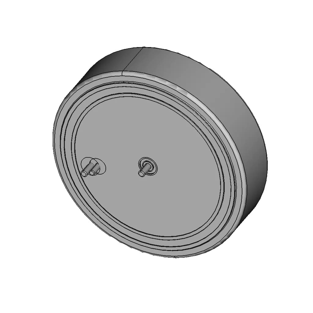 Battery Er2450 1 | CAD Model for Energy Systems_60_30_degree_snapshot