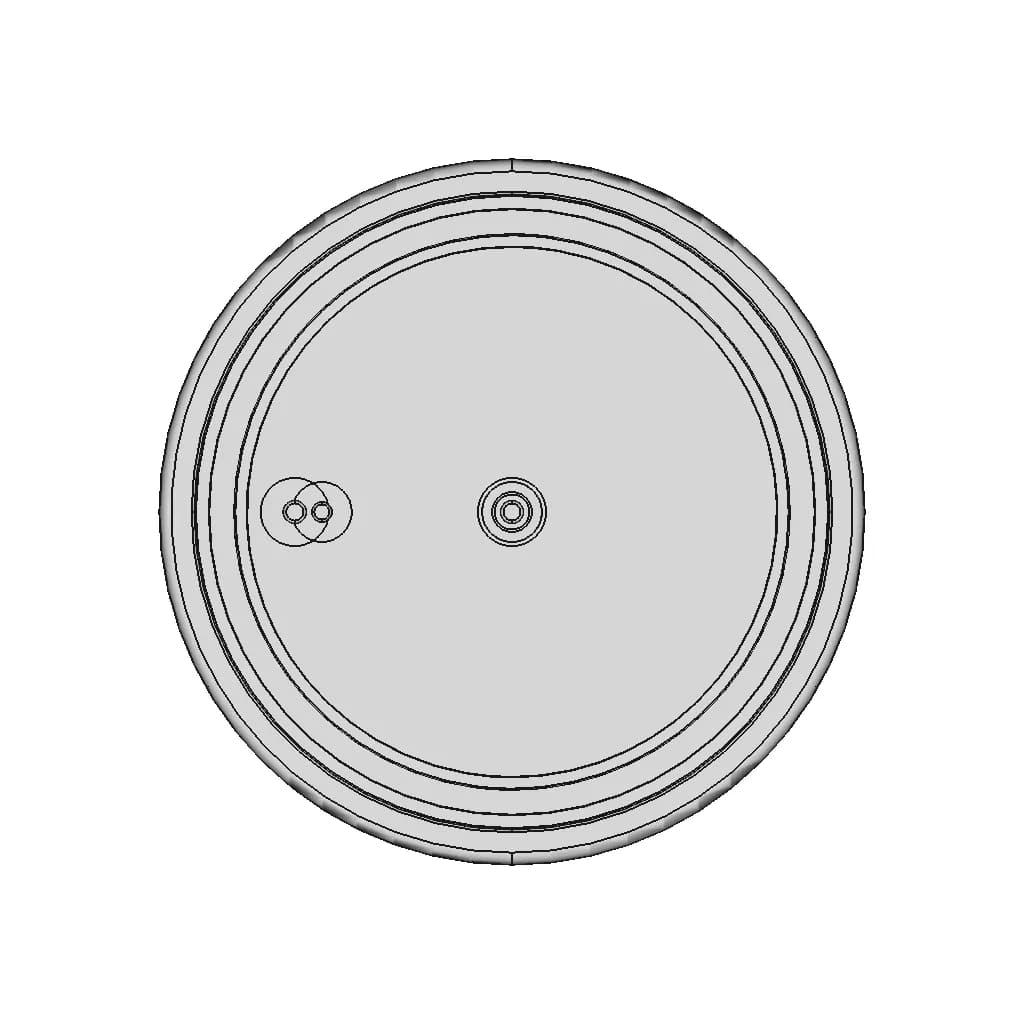 Battery Er2450 1 | CAD Model for Energy Systems_90_0_degree_snapshot