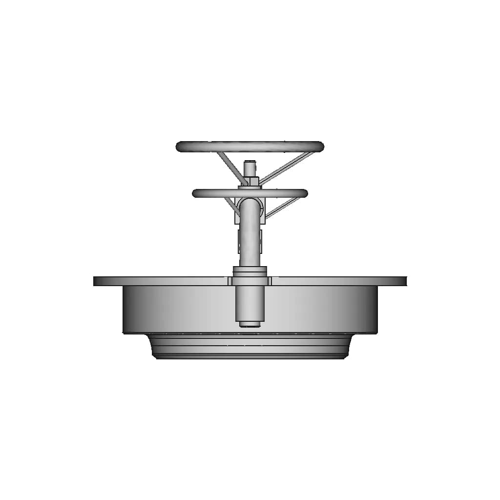 Quick Opening Closure 2 | CAD Model for Energy Systems_0_270_degree_snapshot