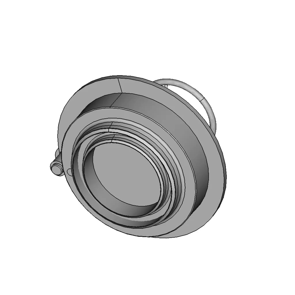 Quick Opening Closure 2 | CAD Model for Energy Systems_60_30_degree_snapshot