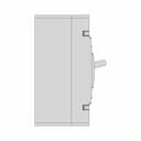 Dc 2P Mccb 160A 1 | CAD Model for Energy Systems_0_270_degree_snapshot