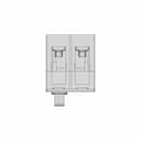 Dc 2P Mccb 160A 1 | CAD Model for Energy Systems_270_0_degree_snapshot