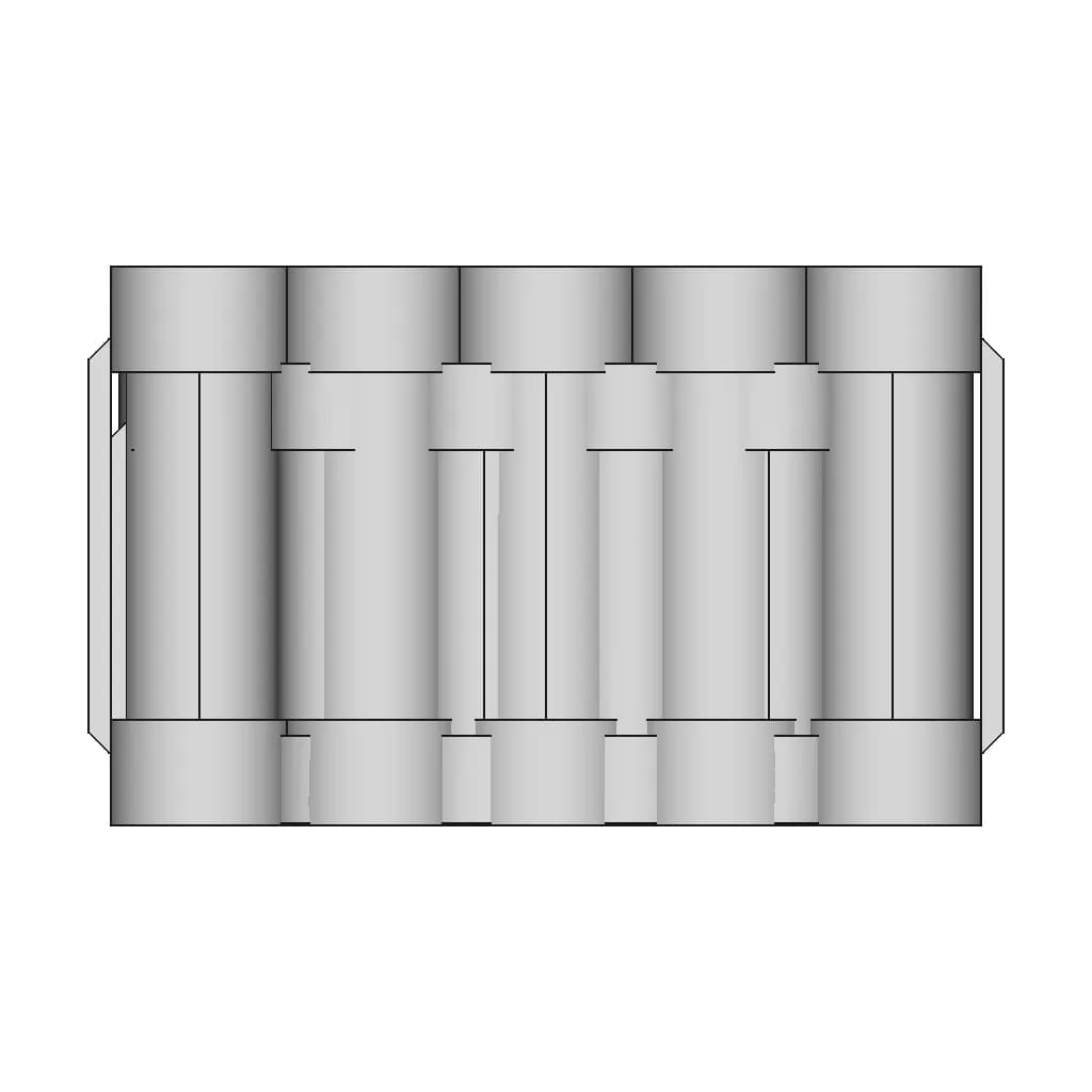 Ozito 2500Mah Battery Pack 1 | CAD Model for Energy Systems_0_270_degree_snapshot