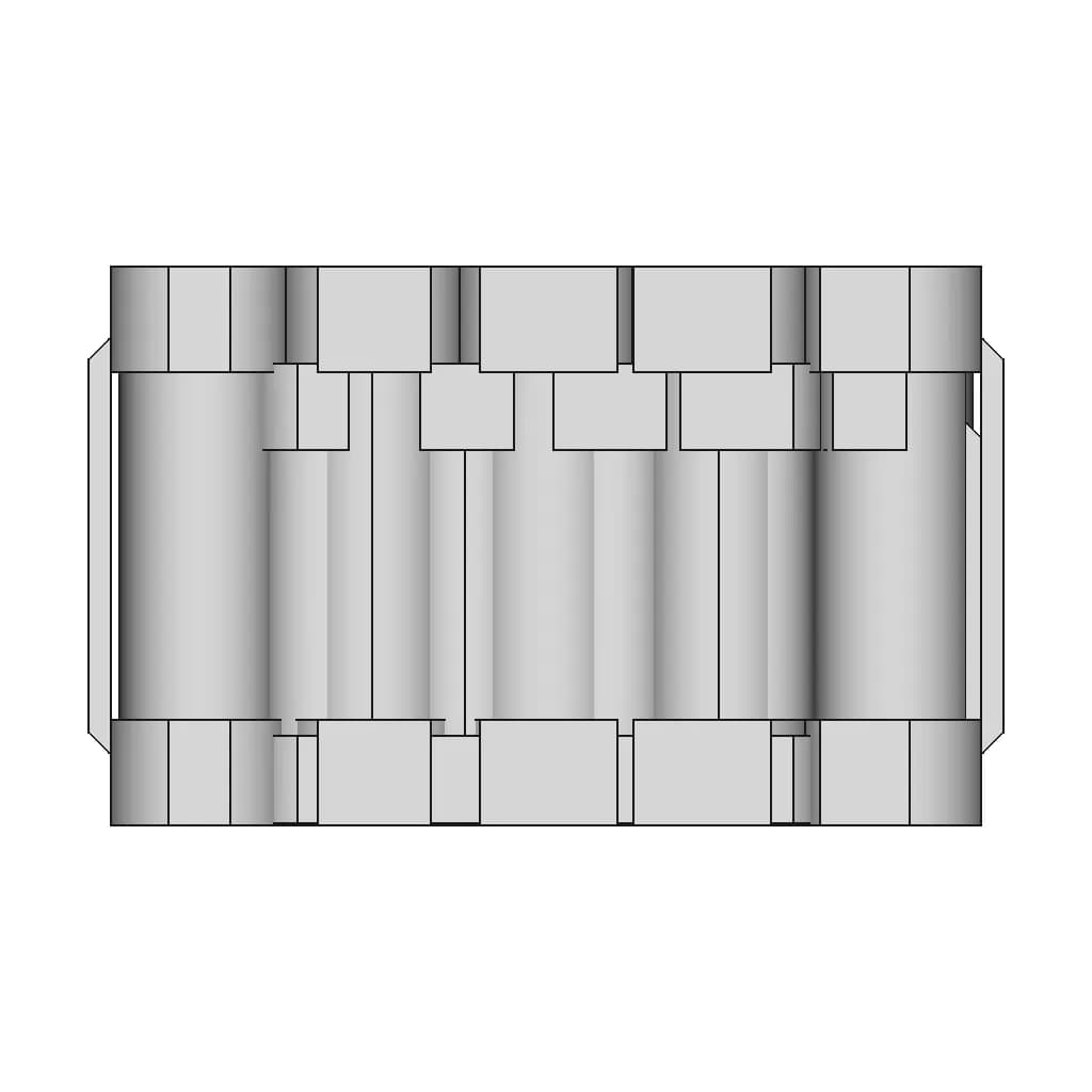 Ozito 2500Mah Battery Pack 1 | CAD Model for Energy Systems_0_90_degree_snapshot