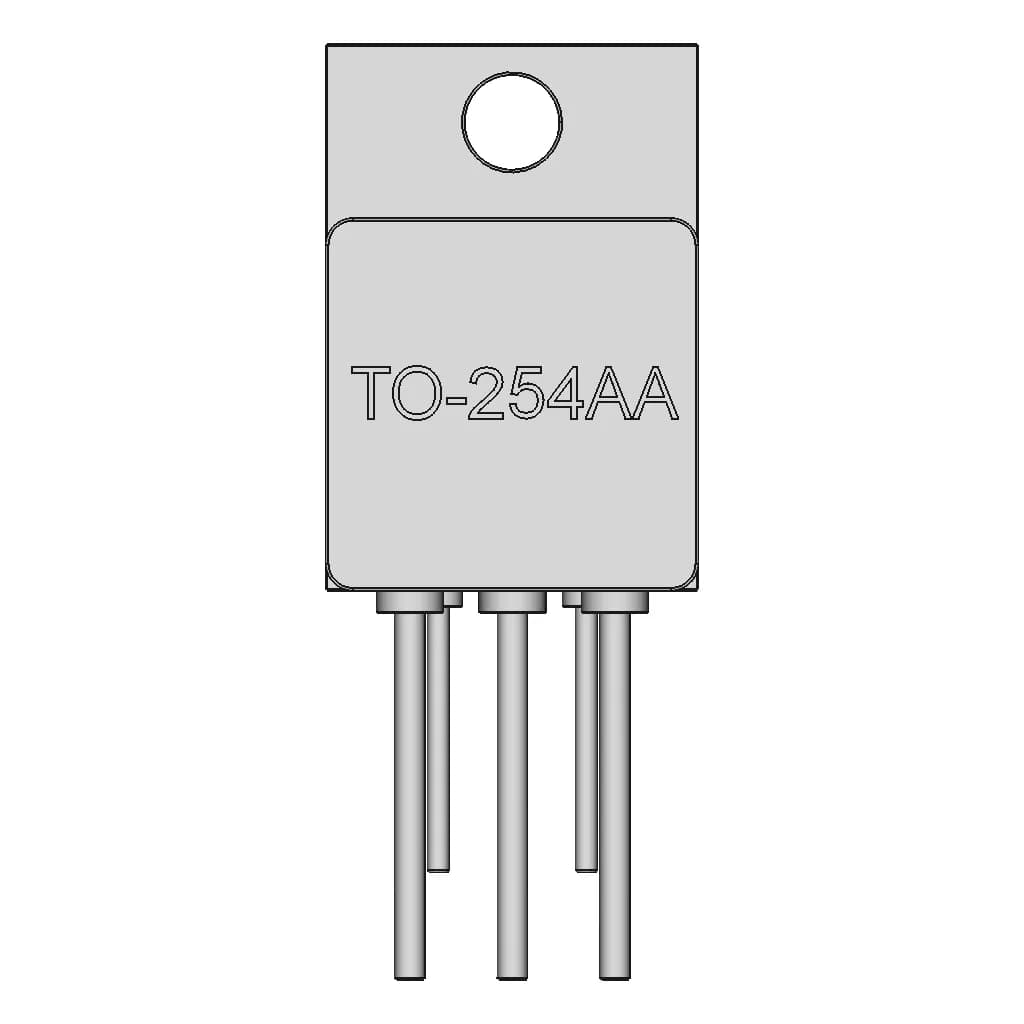 Power Transistor To 254Aa 1 | CAD Model for Energy Systems_0_0_degree_snapshot