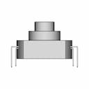 Button Hh1208 2 5 1 | CAD Model for Energy Systems_90_0_degree_snapshot