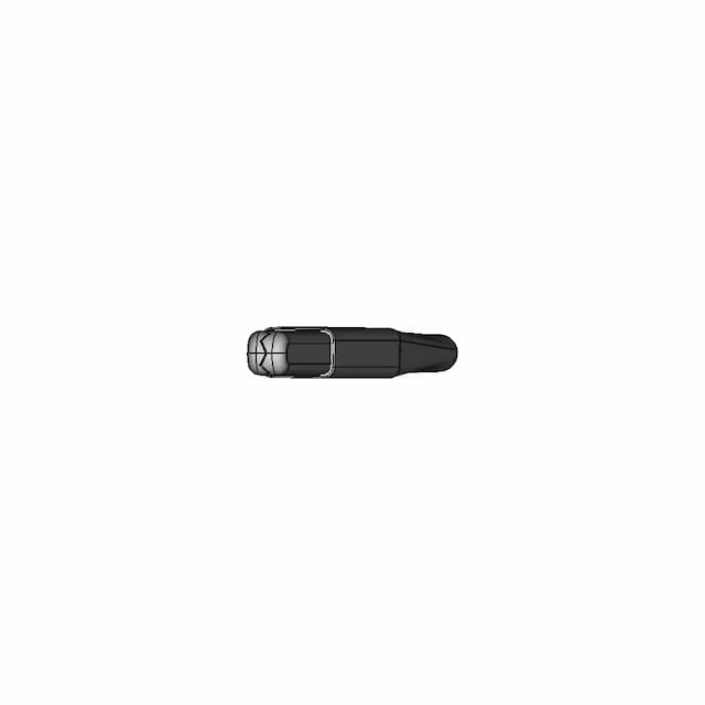 Sleeved Alligator Clip Crocodile Clip Red And Black | CAD Model for Energy Systems