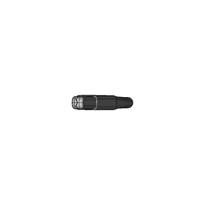 Sleeved Alligator Clip Crocodile Clip Red And Black | CAD Model for Energy Systems