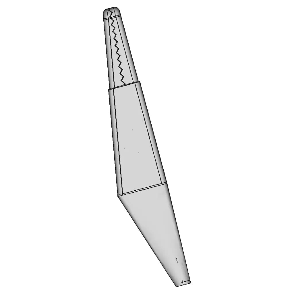 Sleeved Alligator Clip Crocodile Clip Red And Black | CAD Model for Energy Systems_90_0_degree_snapshot