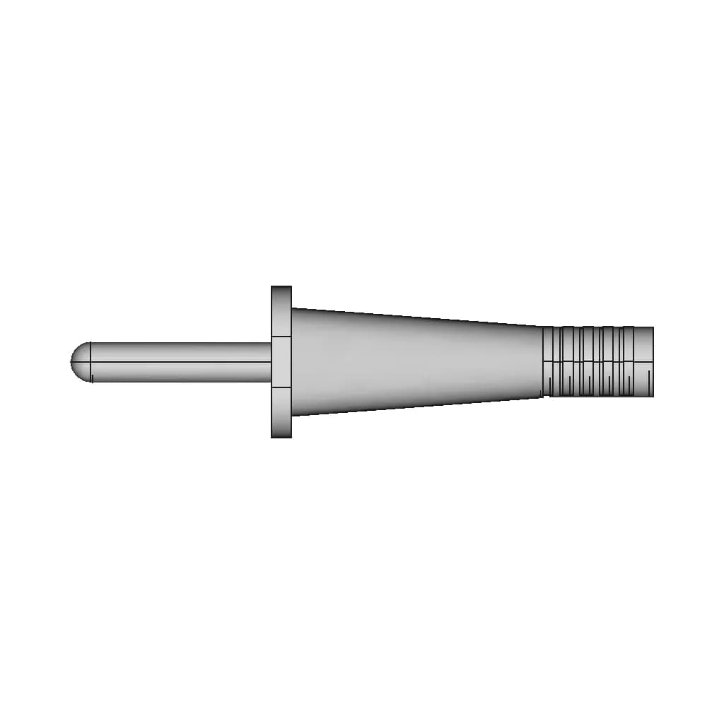 Electrical Plug Type C 2 Pin 1 | CAD Model for Energy Systems_0_90_degree_snapshot