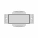 220 V Transformer For Electrical Project With Voltage | CAD Model for Energy Systems_270_0_degree_snapshot