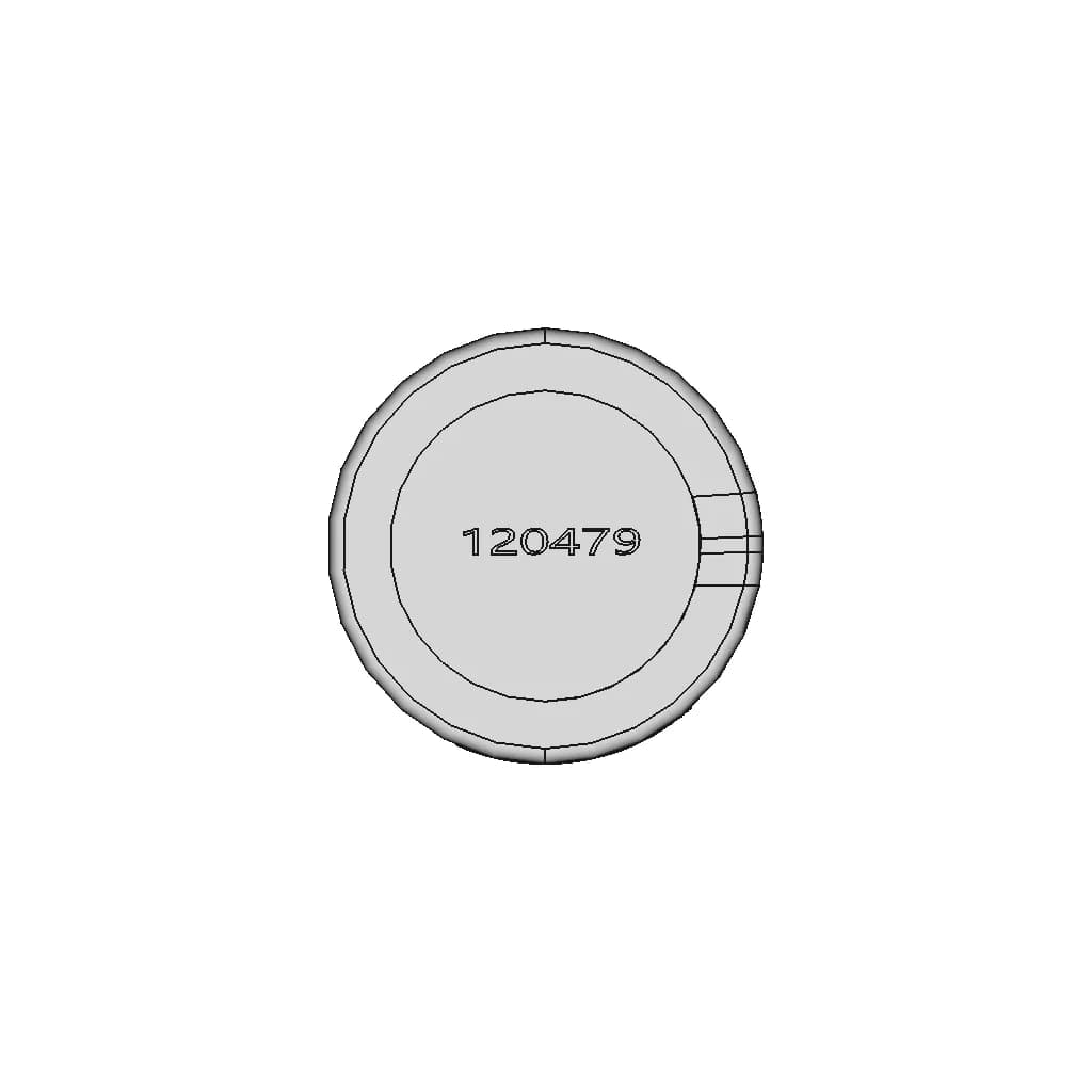Electrolytic Capacitor 8 | CAD Model for Energy Systems_270_0_degree_snapshot