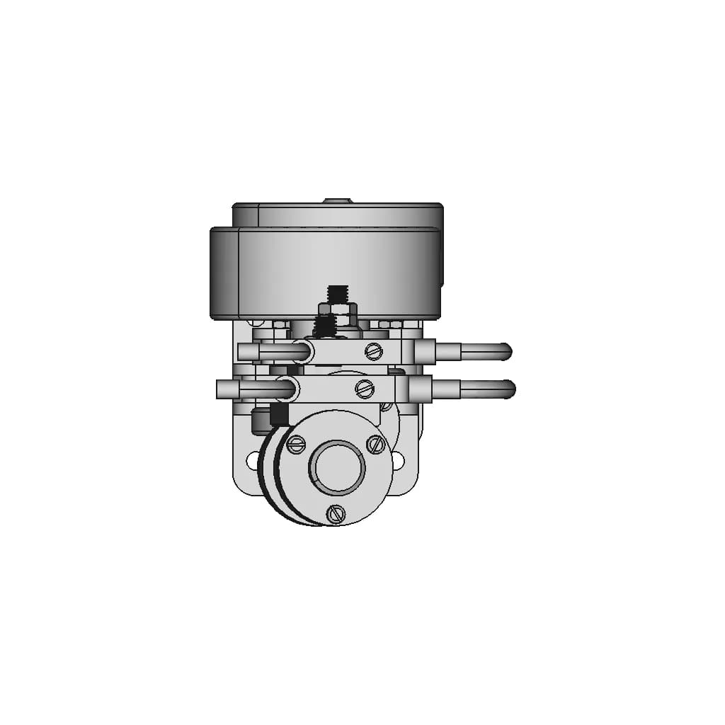 Single Cylinder Oscillating Steam Engine 7 | CAD Model for Energy Systems_270_0_degree_snapshot
