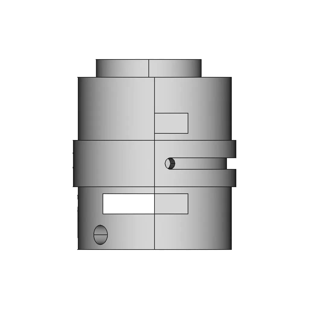 Bearing Sleeve 1 | CAD Model for Energy Systems_270_0_degree_snapshot