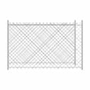 Fence 2M Height Rete Altezza 2 M Recinto | CAD Model for Energy Systems_270_0_degree_snapshot