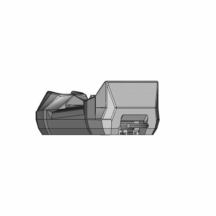 Zebra Hand Held Scanner 1 | Industrial CAD Design