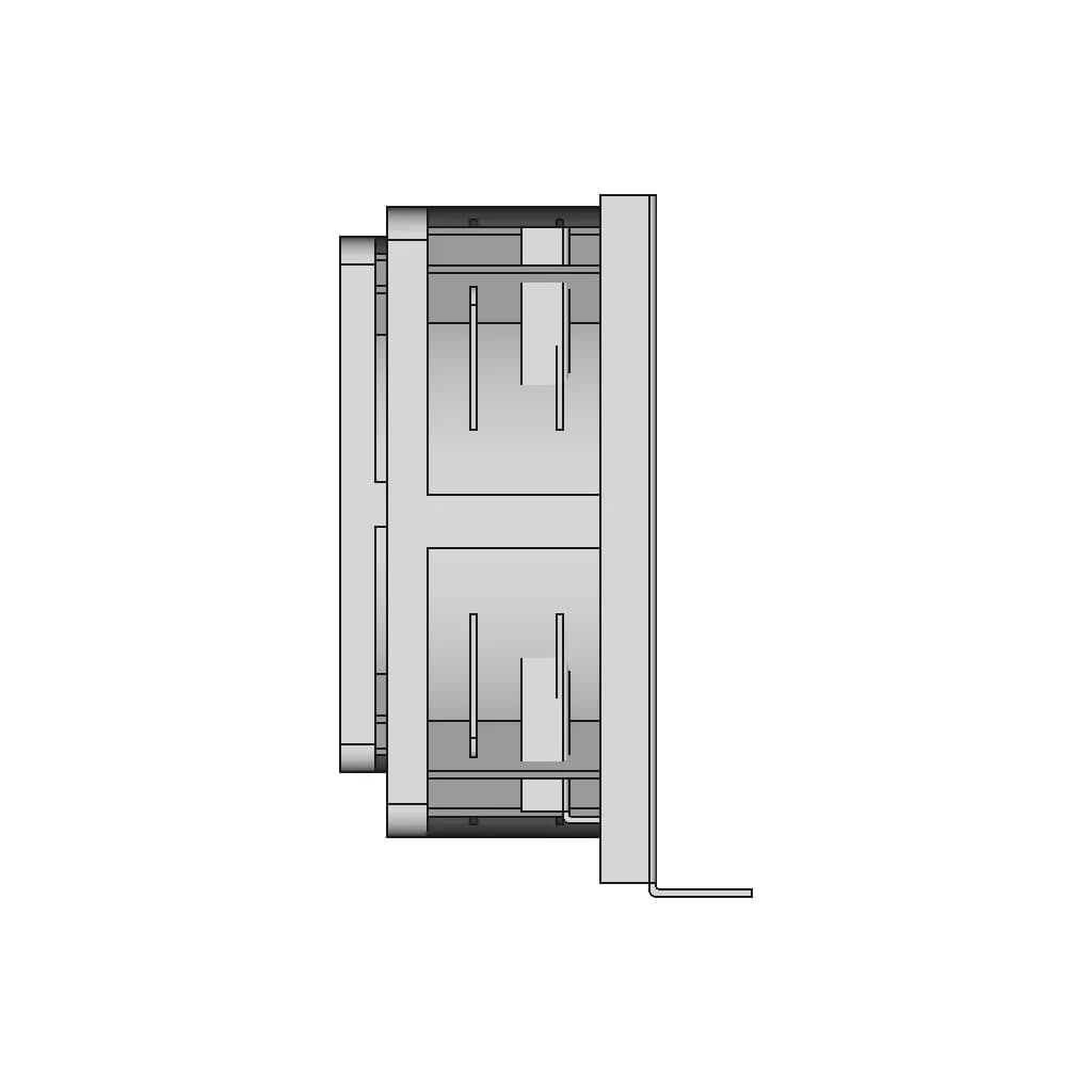 Fan 3212Jn Ebm Papst Plate 1 | CAD Model for Energy Systems_0_270_degree_snapshot