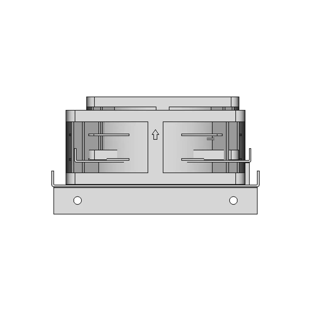 Fan 3212Jn Ebm Papst Plate 1 | CAD Model for Energy Systems_270_0_degree_snapshot
