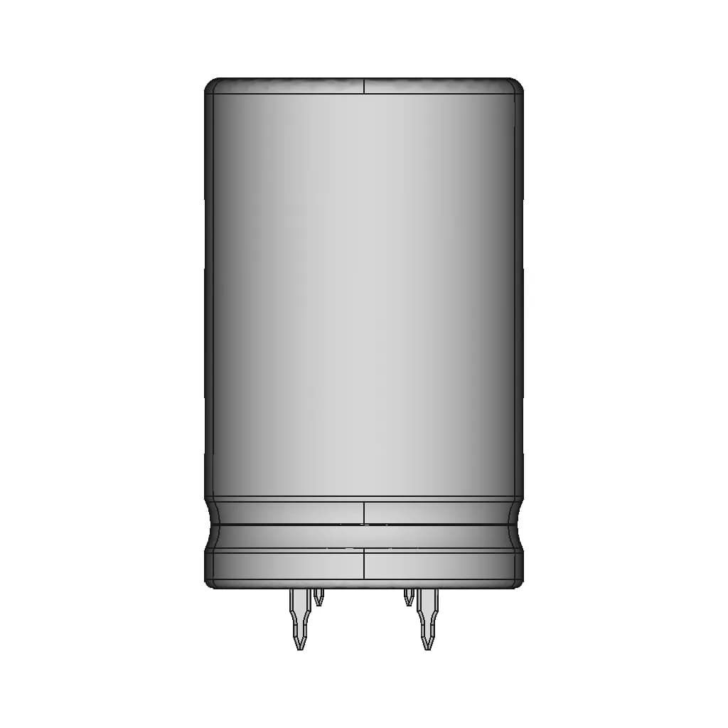 Electrolytic Capacitor 6 | CAD Model for Energy Systems_0_0_degree_snapshot