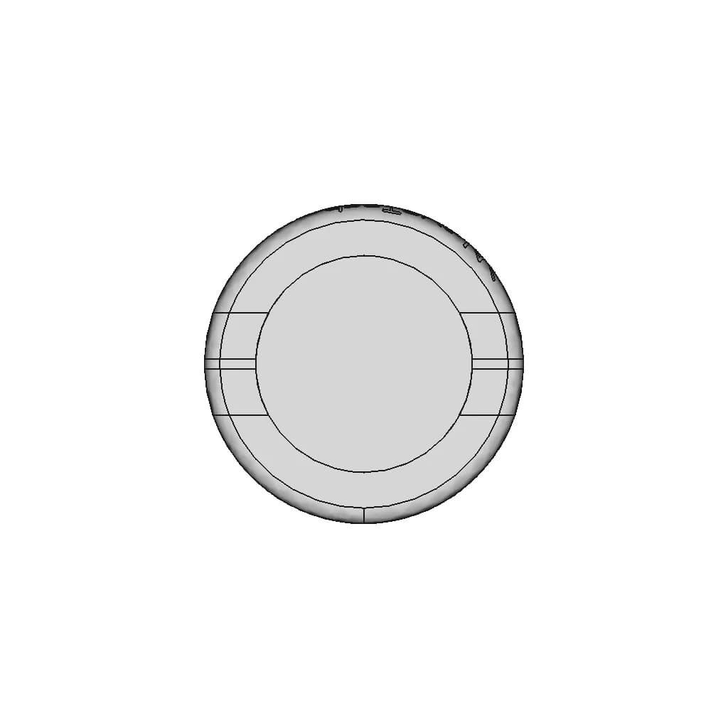 Electrolytic Capacitor 6 | CAD Model for Energy Systems_270_0_degree_snapshot