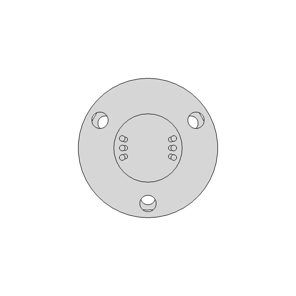 Taidacent 6 Wire 10 Amp Slip Ring 1 | CAD Model for Energy Systems_270_0_degree_snapshot