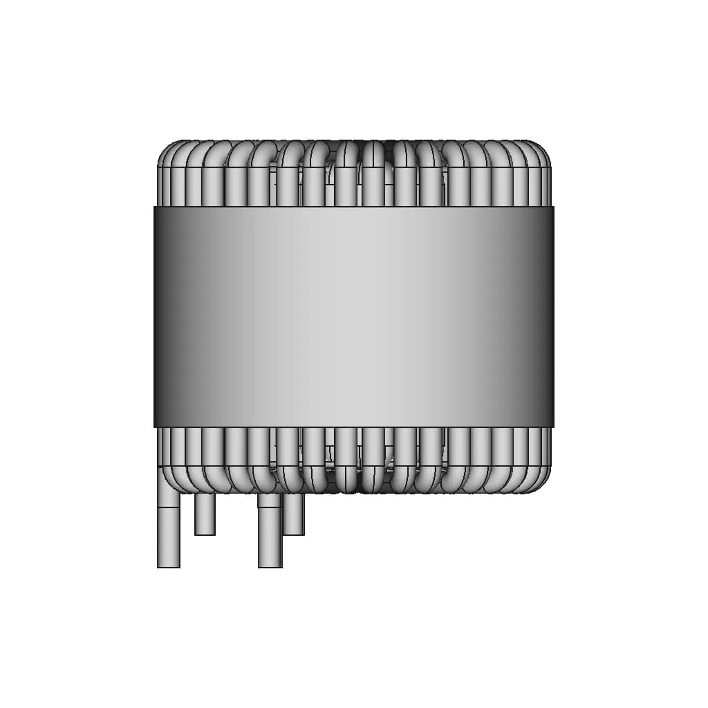 Pfc Coil Cs330125 2 X3 1 | CAD Model for Energy Systems_0_90_degree_snapshot