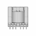 Pq 50 High Frequency Tranformer 1 | CAD Model for Energy Systems_0_90_degree_snapshot