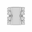 Pq 50 High Frequency Tranformer 1 | CAD Model for Energy Systems_270_0_degree_snapshot