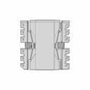 Pq 50 High Frequency Tranformer 1 | CAD Model for Energy Systems_90_0_degree_snapshot