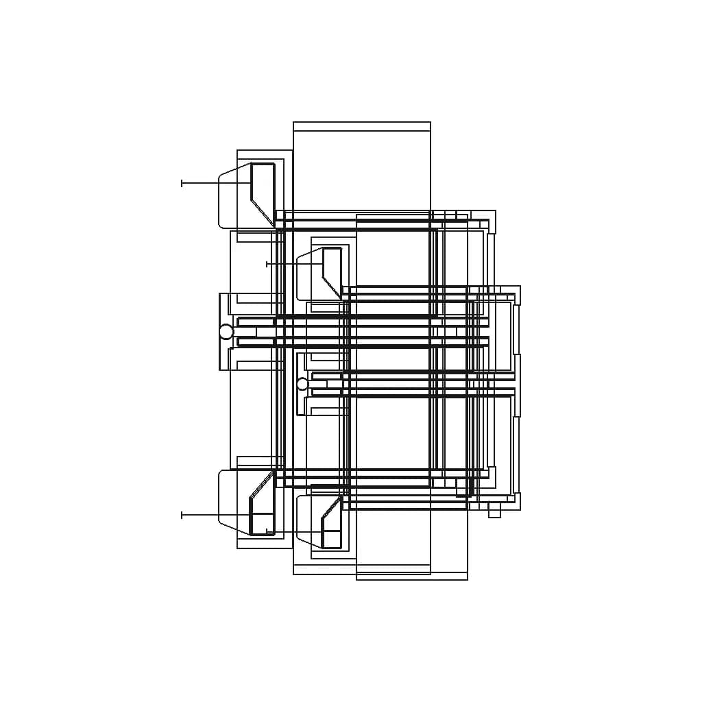 E42 Transformer 1 | CAD Model for Energy Systems_0_90_degree_snapshot