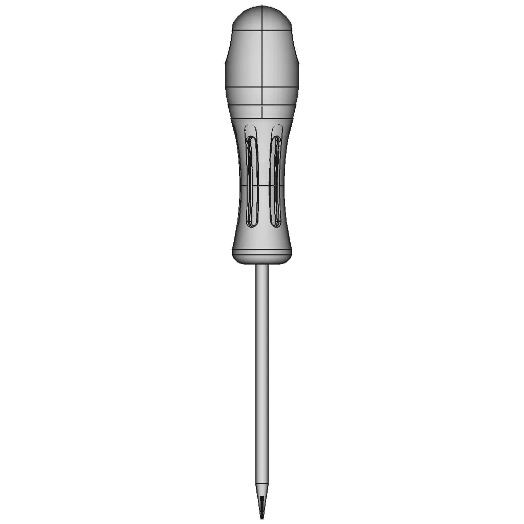 Screw Driver 286 | Industrial CAD Design_90_0_degree_snapshot