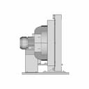 Oil Cooler With Ac Motor 1 | CAD Model for Energy Systems_0_270_degree_snapshot