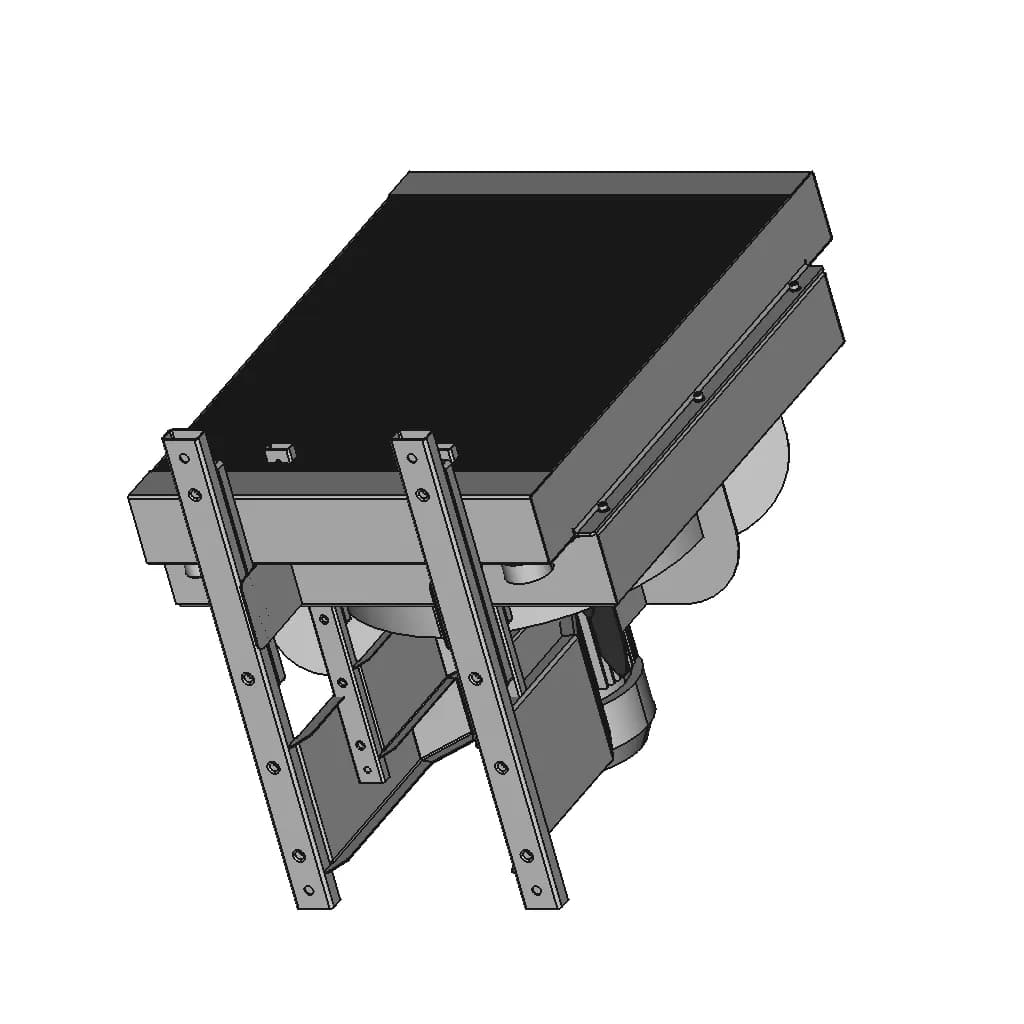 Oil Cooler With Ac Motor 1 | CAD Model for Energy Systems_60_30_degree_snapshot