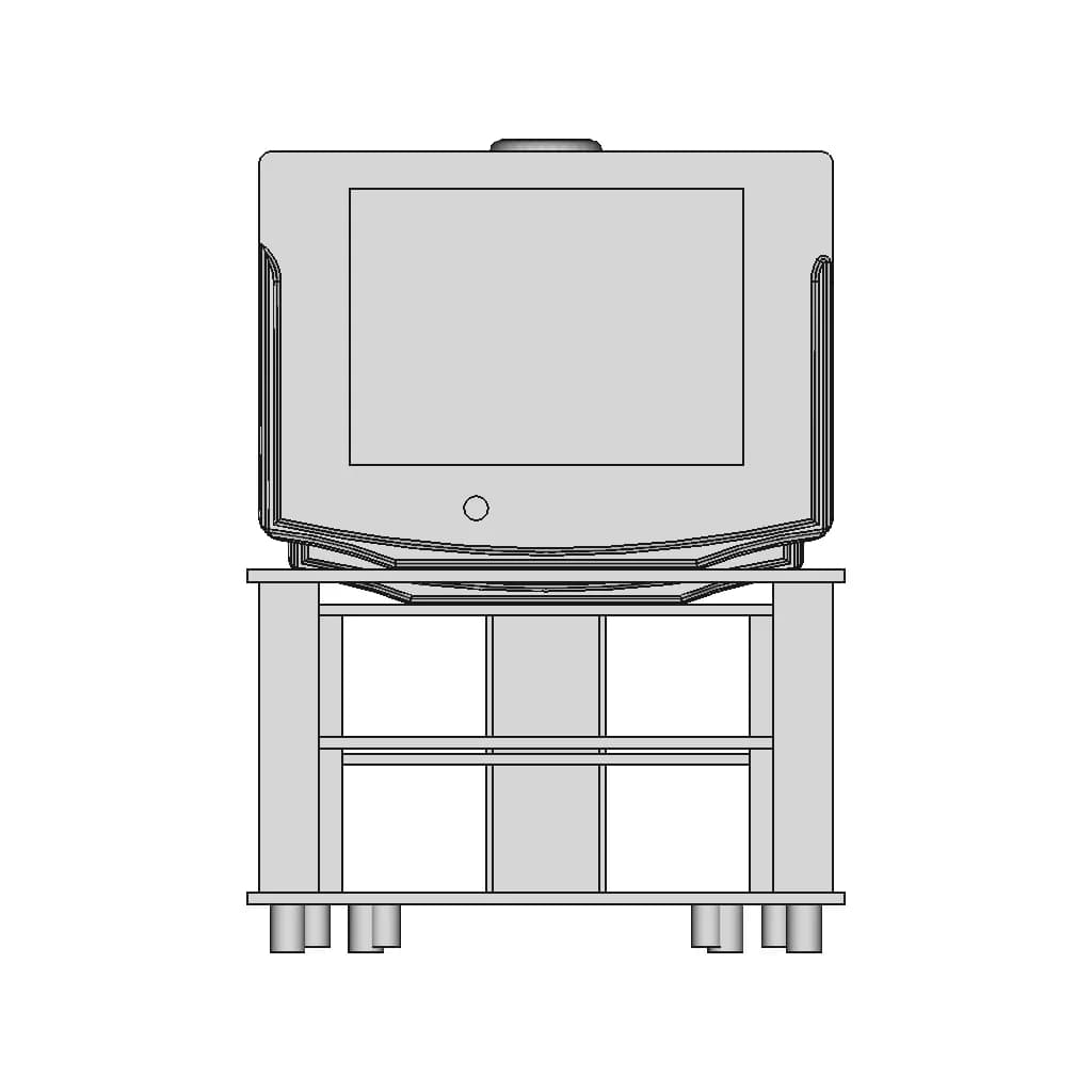 Tv And Shelf Interior 1 | Industrial CAD Design_0_0_degree_snapshot