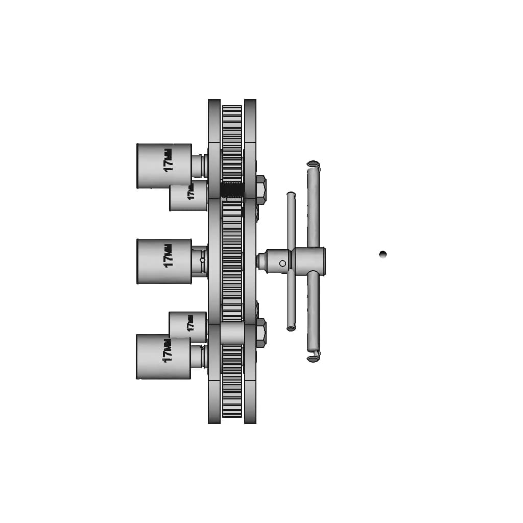 Multi Spindel Fastening System 1 | Industrial CAD Design_0_90_degree_snapshot