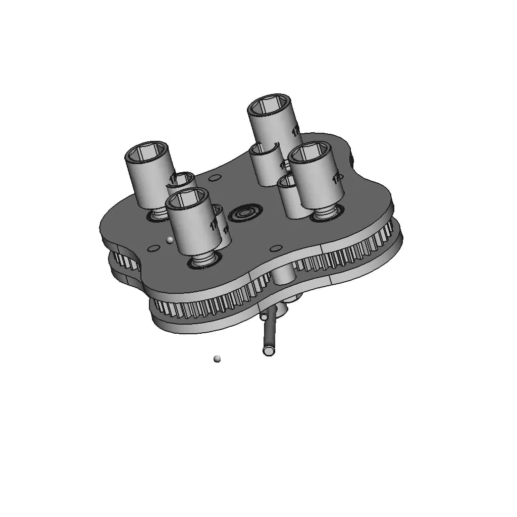 Multi Spindel Fastening System 1 | Industrial CAD Design_60_30_degree_snapshot