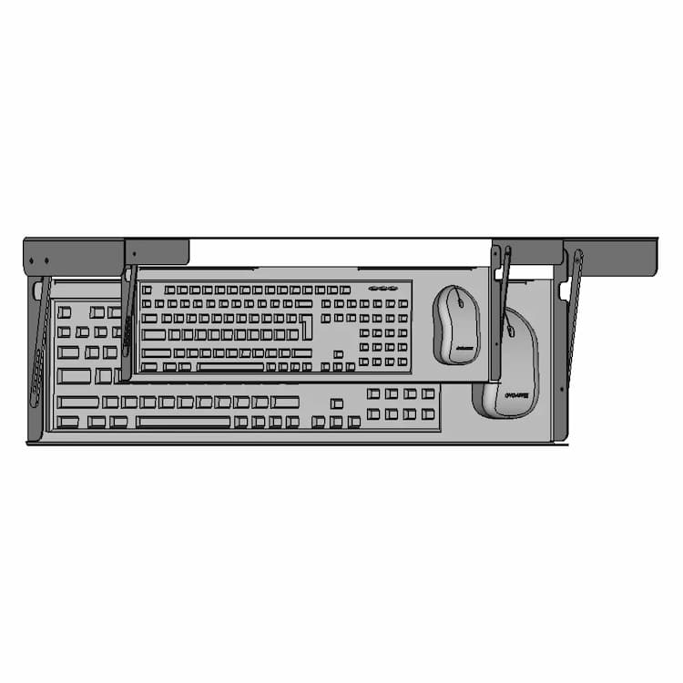 Keyboard And Mouse Enclosure 1 | Industrial CAD Design