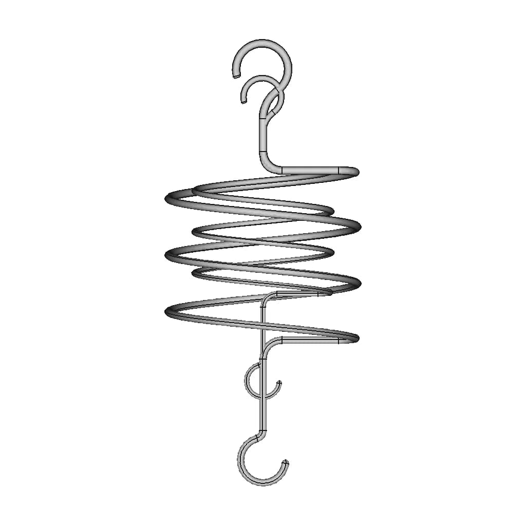 Spring Hook 4 | Industrial CAD Design_270_0_degree_snapshot