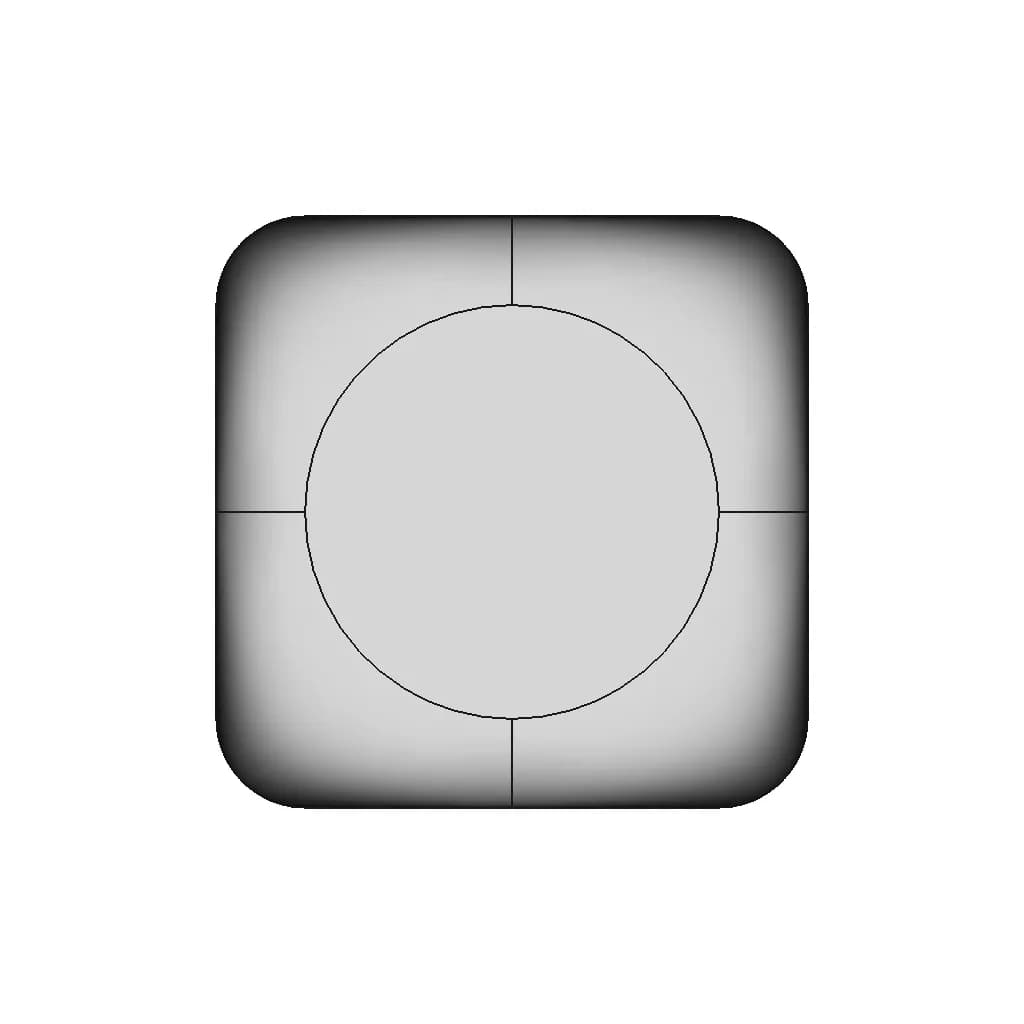 A Well Rounded Cube 1 | Industrial CAD Design_0_0_degree_snapshot