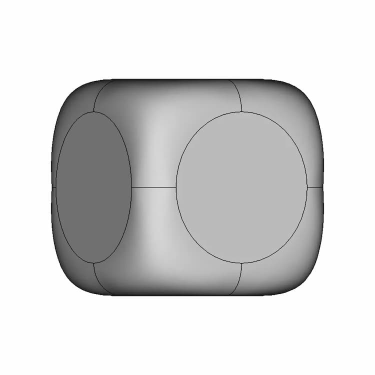 A Well Rounded Cube 1 | Industrial CAD Design