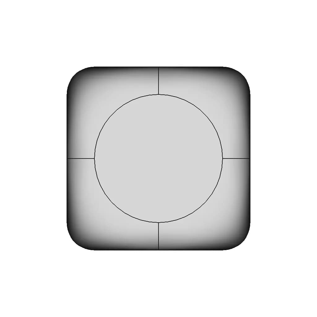A Well Rounded Cube 1 | Industrial CAD Design_270_0_degree_snapshot