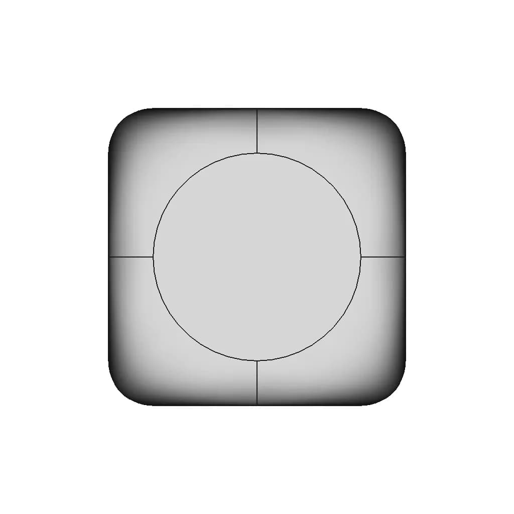A Well Rounded Cube 1 | Industrial CAD Design_90_0_degree_snapshot