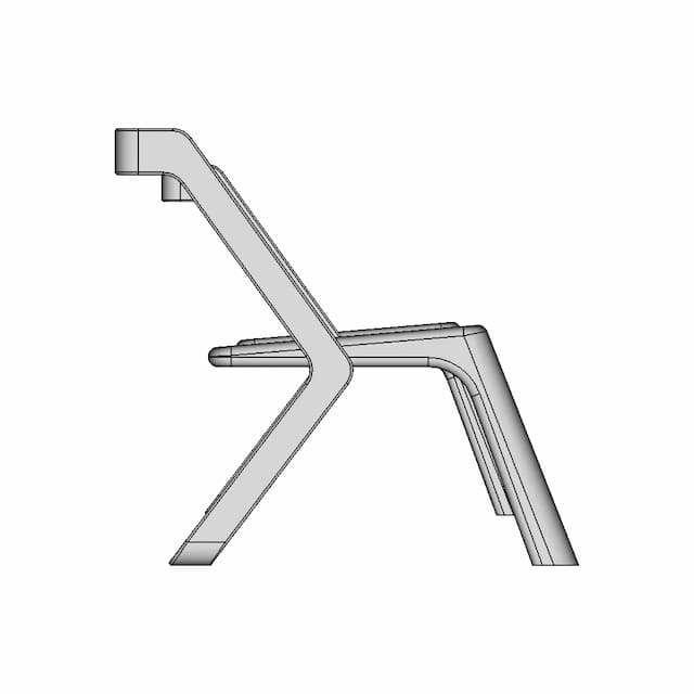 Chair 1014 | Industrial CAD Design