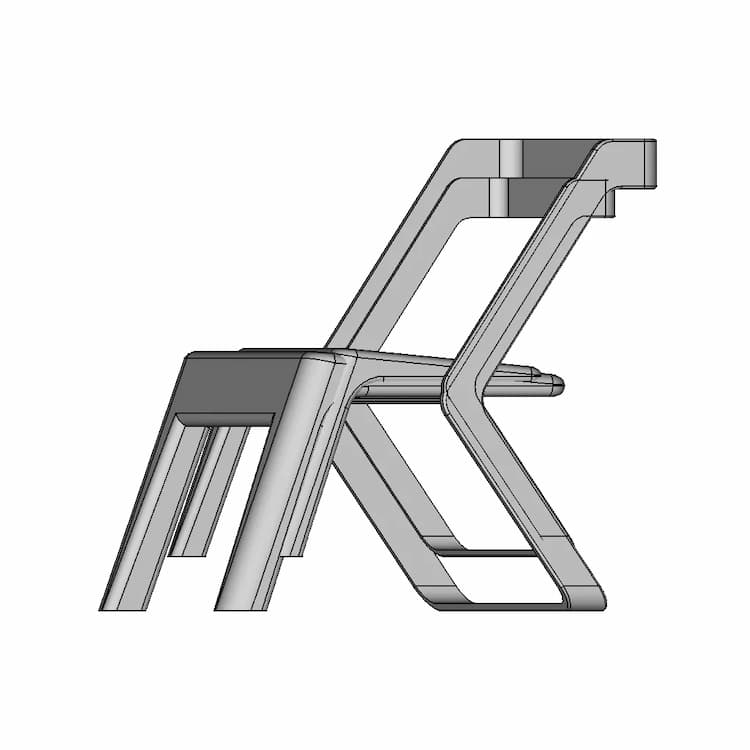 Chair 1014 | Industrial CAD Design