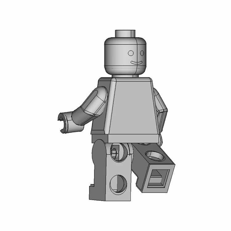Lego Minifigures 2 | Industrial CAD Design