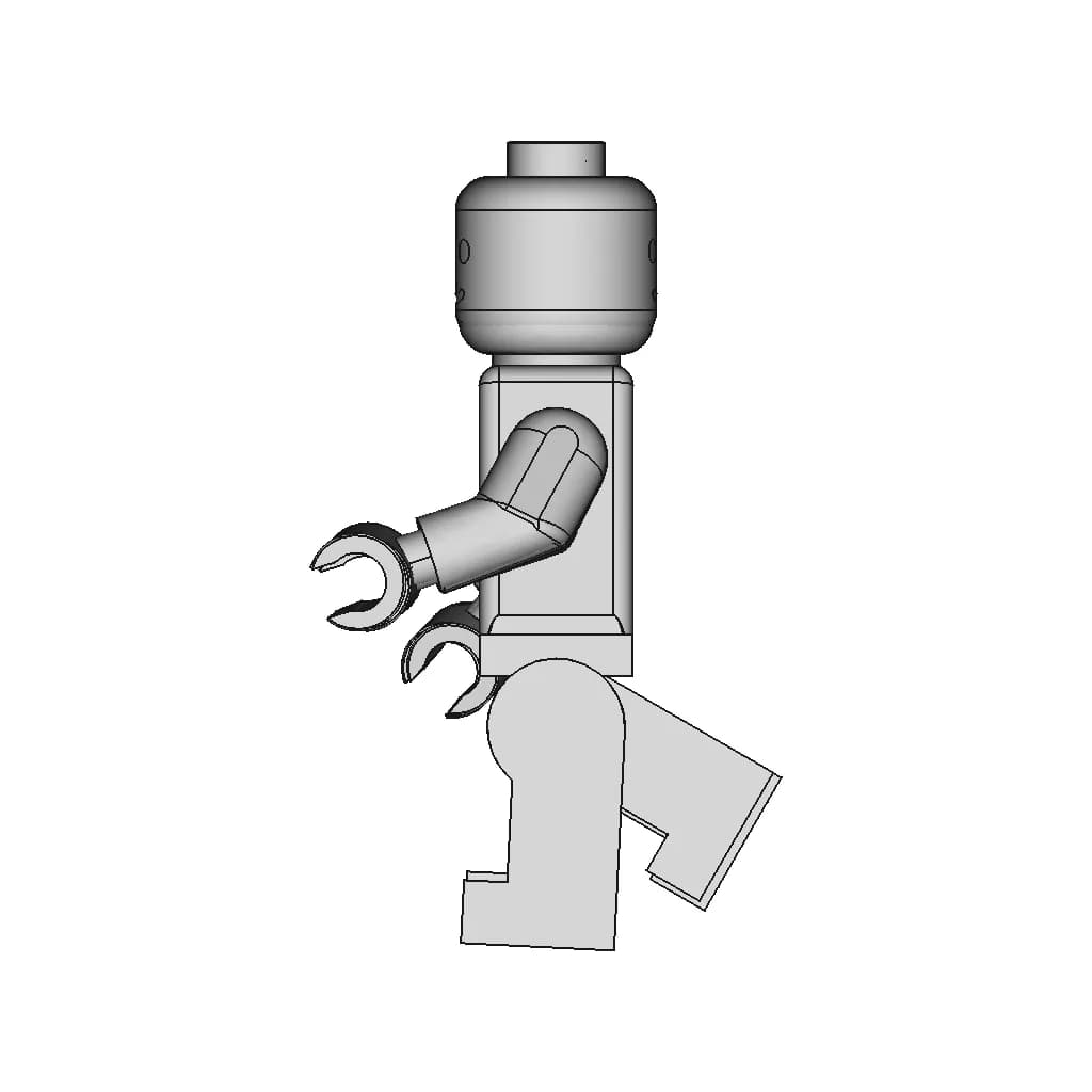 Lego Minifigures 2 | Industrial CAD Design_0_90_degree_snapshot