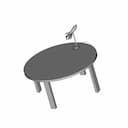 Table Lamp Rocket Lamp 1 | Industrial CAD Design_60_30_degree_snapshot