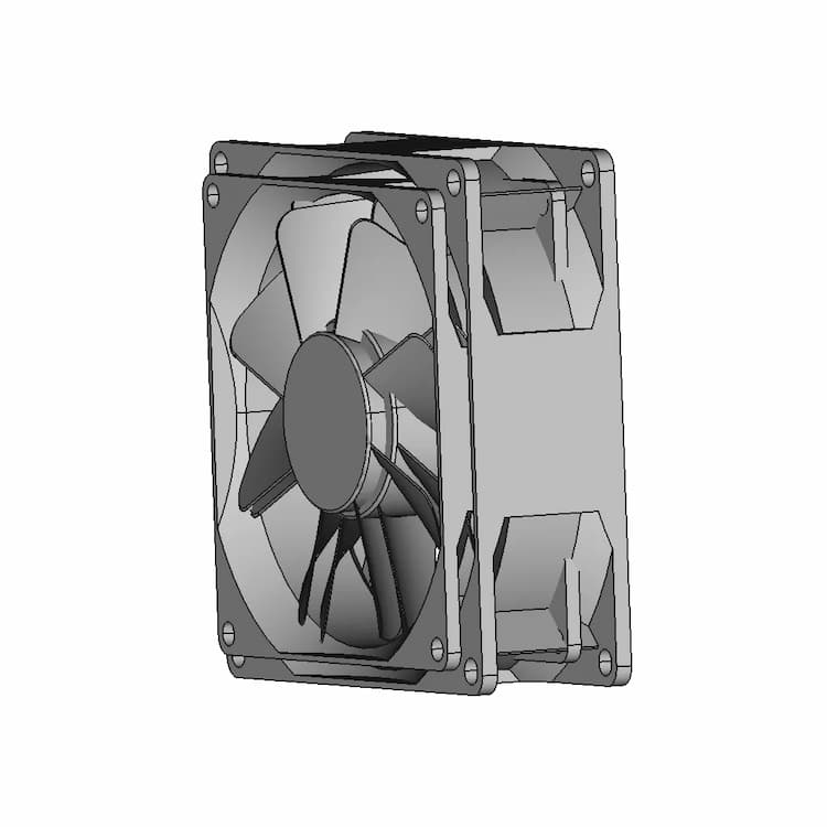 Cooling Fan 50 | Industrial CAD Design