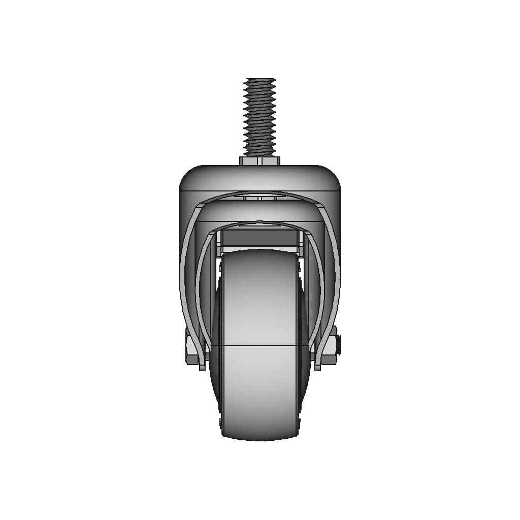 Castor Hod 3 Inch Stsb M 1 2 | Industrial CAD Design_0_90_degree_snapshot