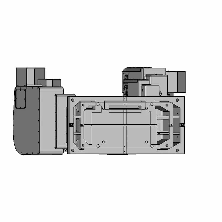 Tjr 5 Th Axis Rotary Table Fhr 255Cl | Industrial CAD Design